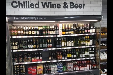 Chilled section